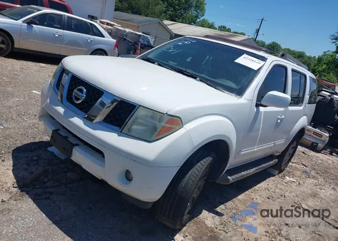 2007 Nissan Pathfinder Le from USA, damaged, VIN 5N1AR18U67C644369